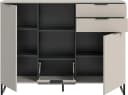 Highboard INOSIGN ADIO 150cm mit Metall-Kufen Kashmir NB Schwarz Bild 4