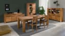 Kommode HOME AFFAIRE Braun Eiche Massivholz 6 Fächer 3 Schubladen Bild 1