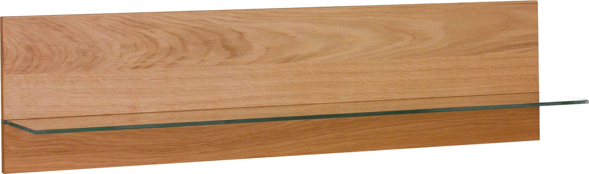 Wandregal HOME AFFAIRE Wandregal B 122,5 cm mit Glasablageboden