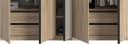 Home affaire Schubladeneinsatz BENDINGO, TOPSELLER!, Schrankeinsatz, Schubladen (passend für Kleiderschrank: 35930037 und 70264445), Breite 95cm, in verschiedenen Farben, 2 Schubladen, 1 Ablageboden Bild 4