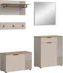 INOSIGN Garderoben-Set EDIL 5-teilig Kaschmir Holzwerkstoff Bild 2