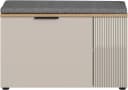 Sitzbank INOSIGN EDIL 80cm 2 Türen 4 Fächer Kaschmir Bild 3