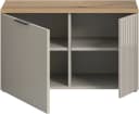 Sitzbank INOSIGN EDIL 80cm Breite 2 Türen 4 Fächer Kaschmir Bild 4