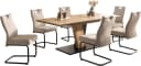 OTTO Home Essgruppe Altona Esstisch Ausziehbar 6 Stühle Beige Bild 1