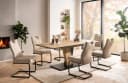 OTTO Home Essgruppe Altona Esstisch Ausziehbar 6 Stühle Beige Bild 2