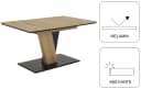 OTTO Home Essgruppe Altona Esstisch Ausziehbar 6 Stühle Beige Bild 5