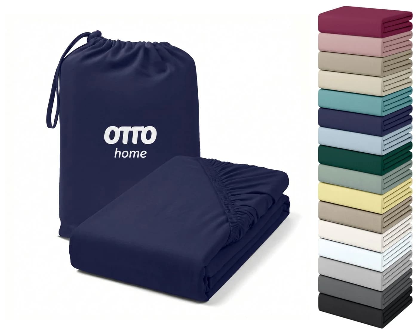Spannbettlaken OTTO HOME Cremona Marine - Bild 2