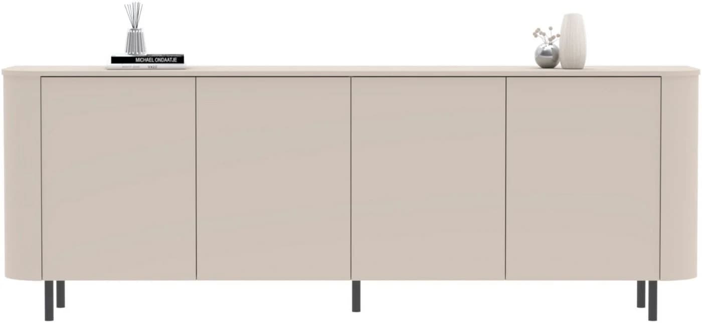 INOSIGN Sideboard Lido 231 cm Breite Cashmere Push-to-open - Bild 2