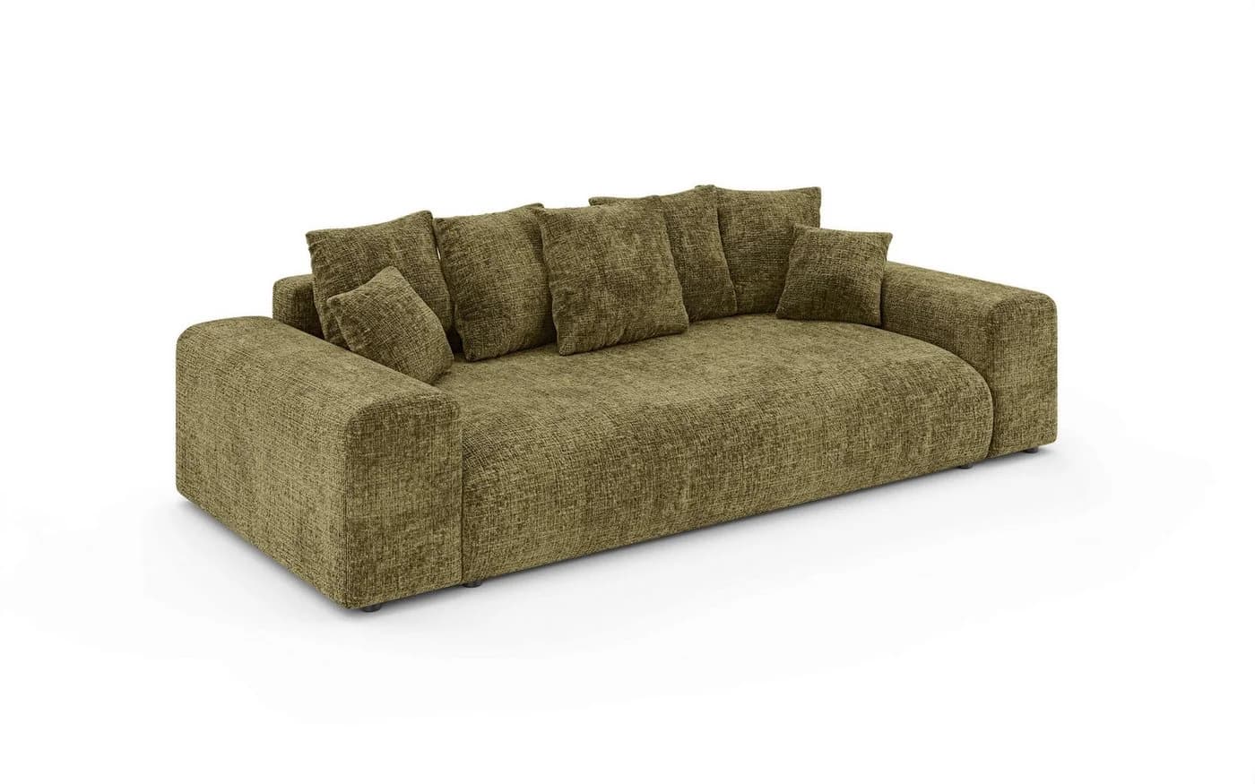 HOME AFFAIRE LAKESIDE 3-Sitzer Schlafsofa mit Bettkasten, Grün - Bild 4
