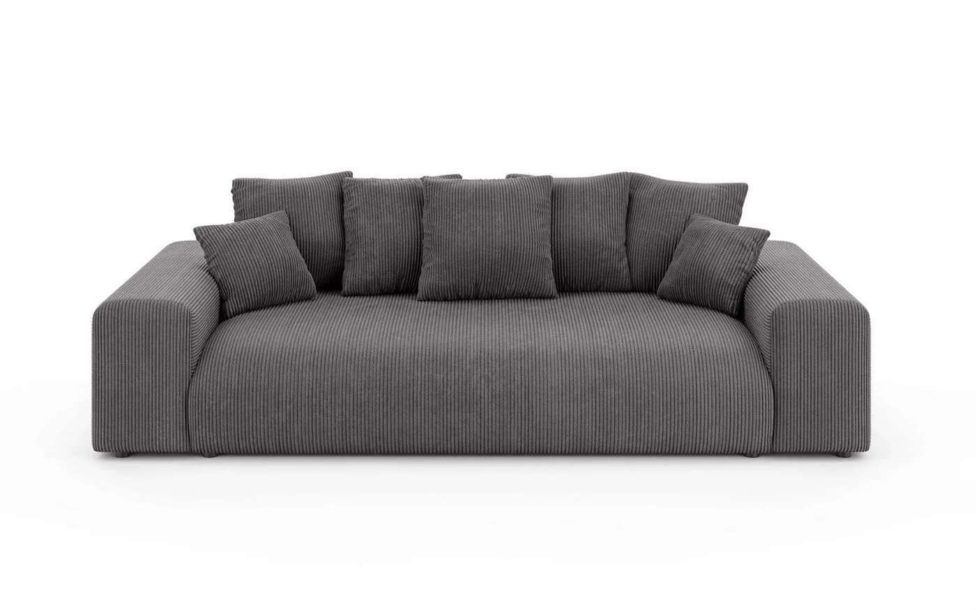 HOME AFFAIRE LAKESIDE 3-Sitzer Schlafsofa mit Bettkasten, 256,5 cm, Wellenunterfederung