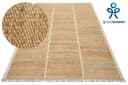 Teppich Lenia handgewebt Jute natur 120x180cm Bild 1
