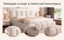 Home affaire Polsterbett MERLINDA 180cm mit Bettkasten Bild 3