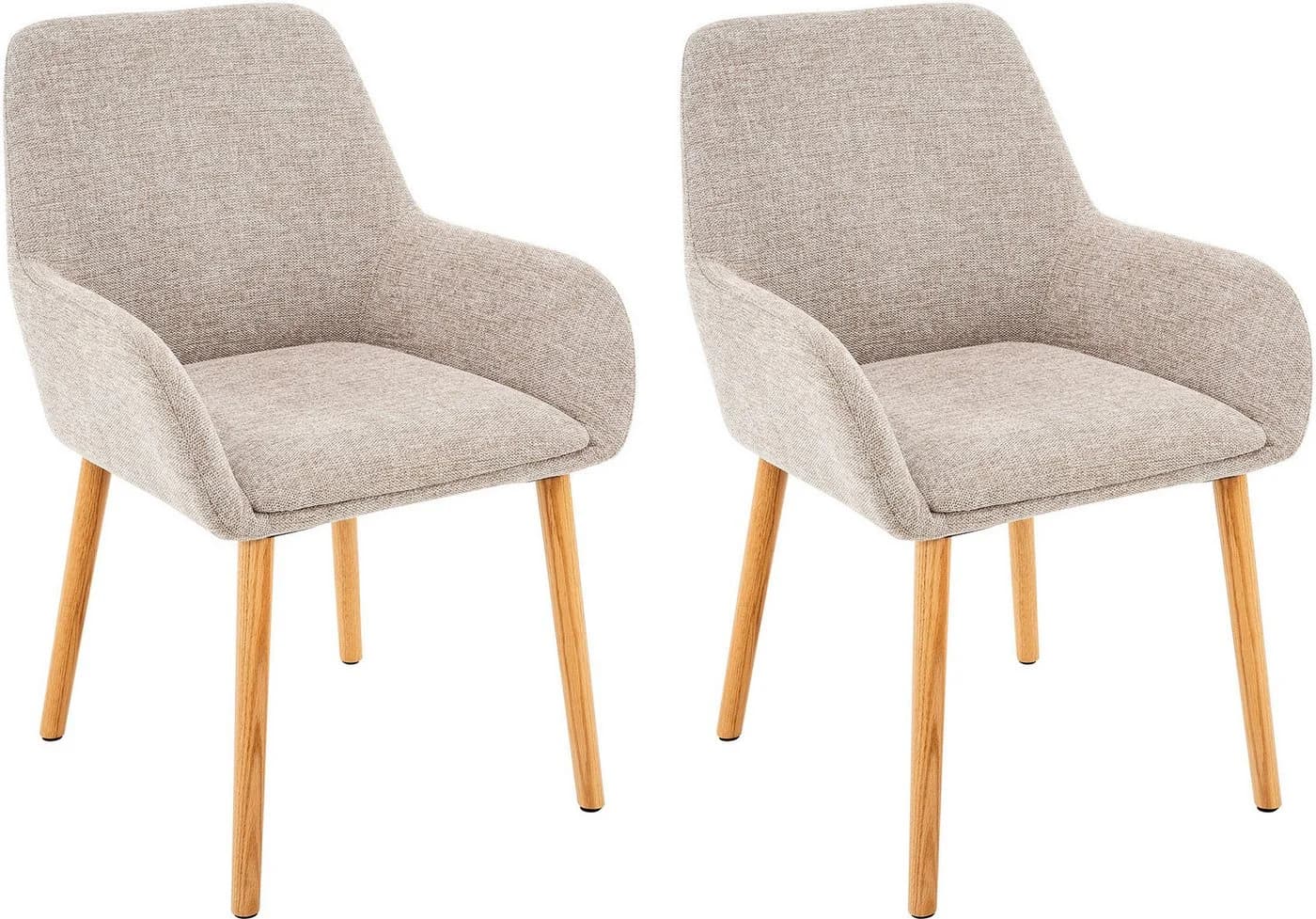 Esszimmerstuhl OTTO HOME Evinnia Beige Massivholz - Bild 2