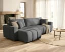 Ecksofa OTTO HOME "YLVAA L-Form, 241 cm - Schlafsofa" Anthrazit Boxspring Bild 2