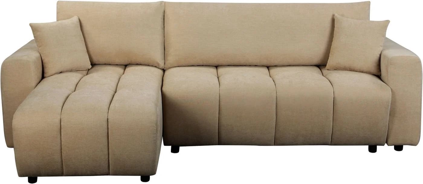 Ecksofa OTTO HOME YLVAA L-Form 241 cm Schlafsofa Beige Boxspring