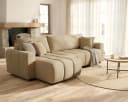 Ecksofa OTTO HOME YLVAA L-Form 241 cm Schlafsofa Beige Boxspring Bild 2