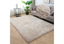 Hochflor-Teppich MY HOME Micro Shaggy Beige Bild 2