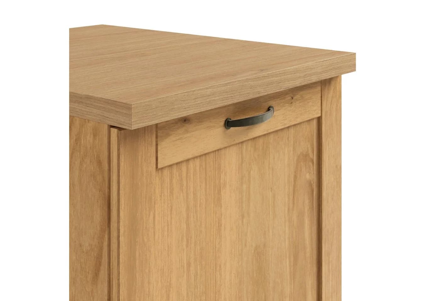 Unterschrank HOME AFFAIRE Teramo Massivholz Natur - Bild 4