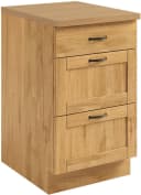Unterschrank HOME AFFAIRE Teramo Massivholz Kiefer 3 Schubkästen Bild 2