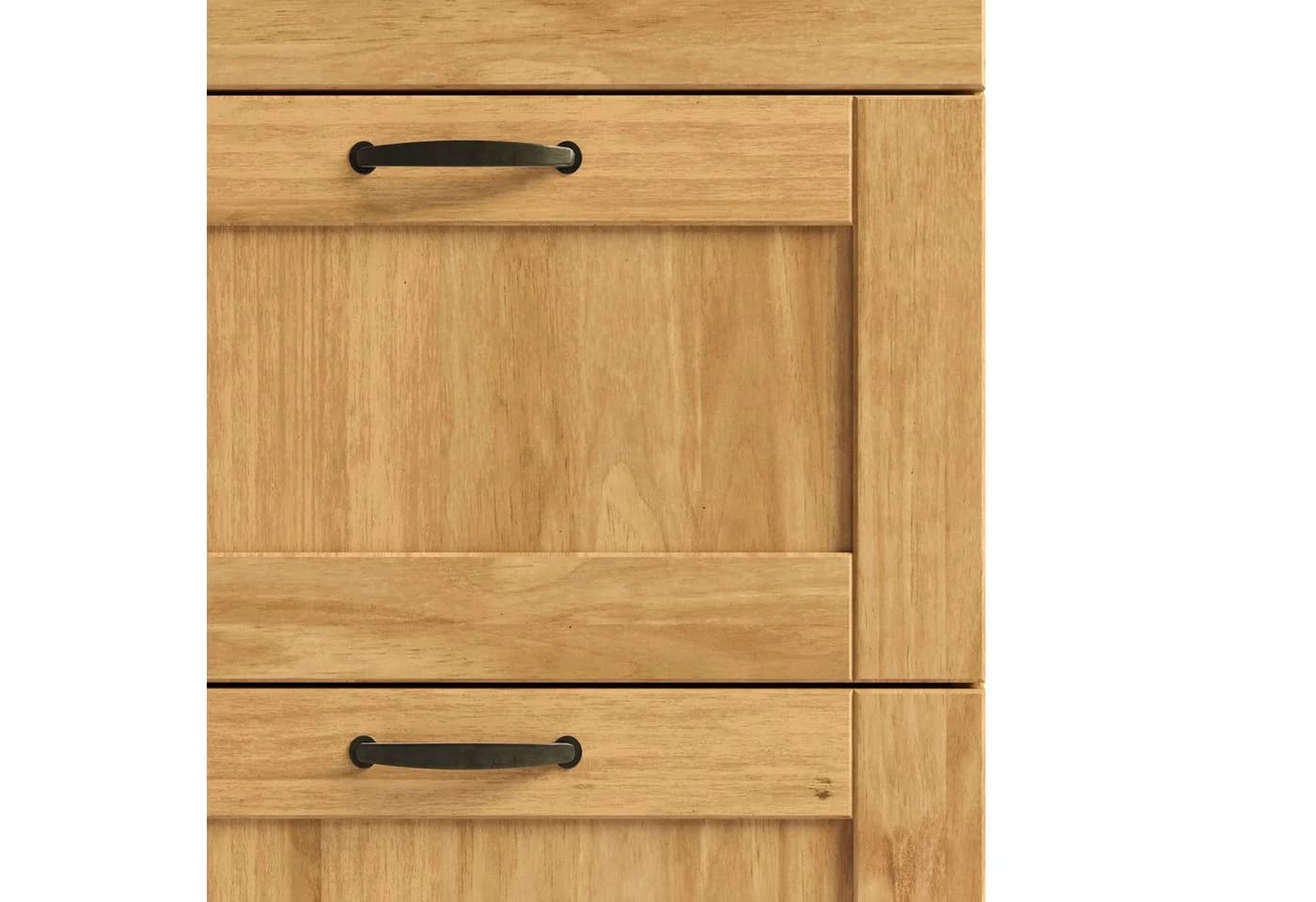 Unterschrank HOME AFFAIRE Teramo Massivholz Kiefer 3 Schubkästen - Bild 5
