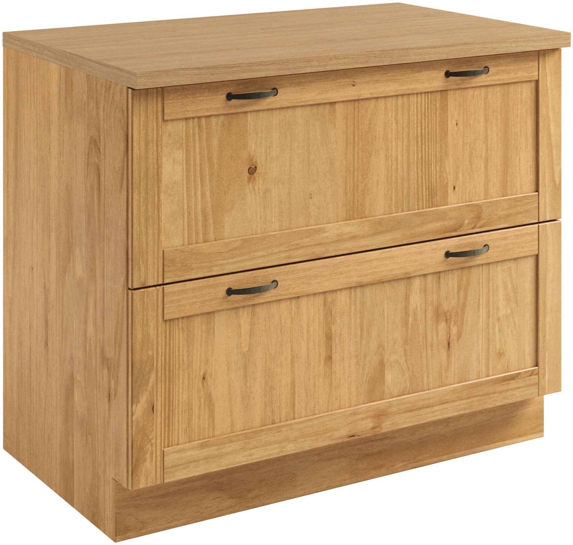 Unterschrank Teramo Kiefer Massivholz 2 Schubladen