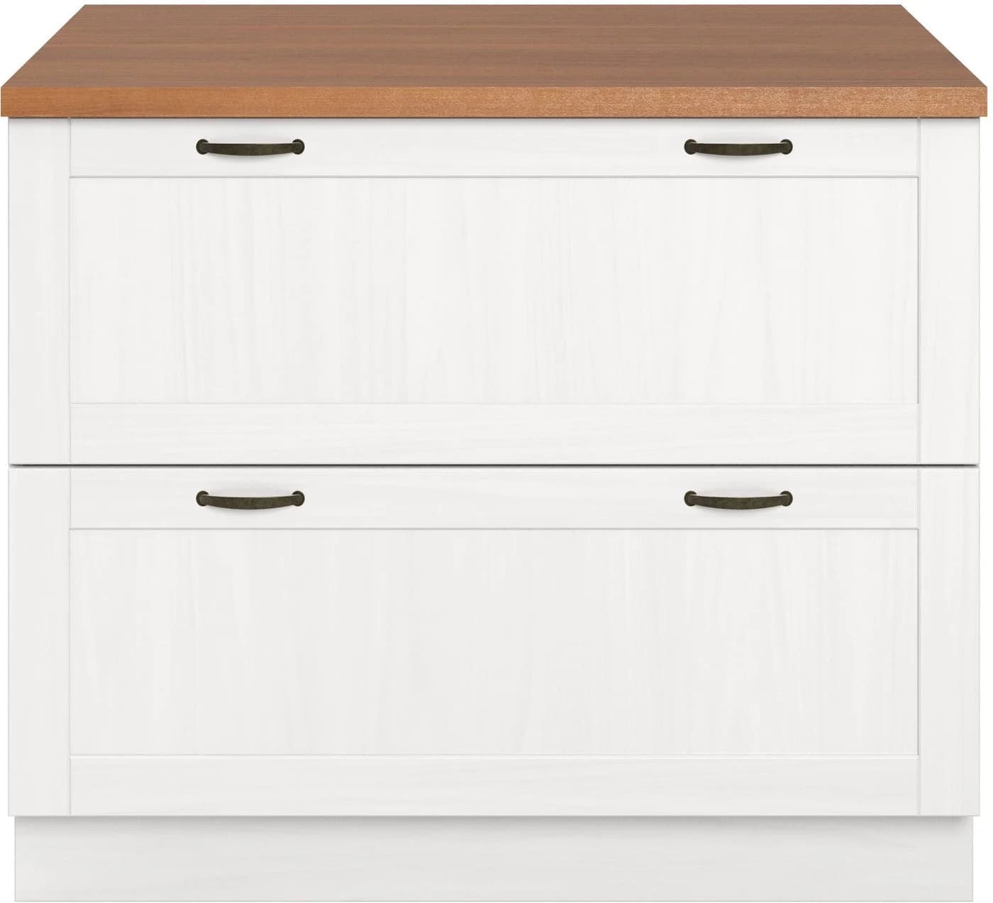 Unterschrank HOME AFFAIRE Teramo Weiß/Honig Massivholz - Bild 3