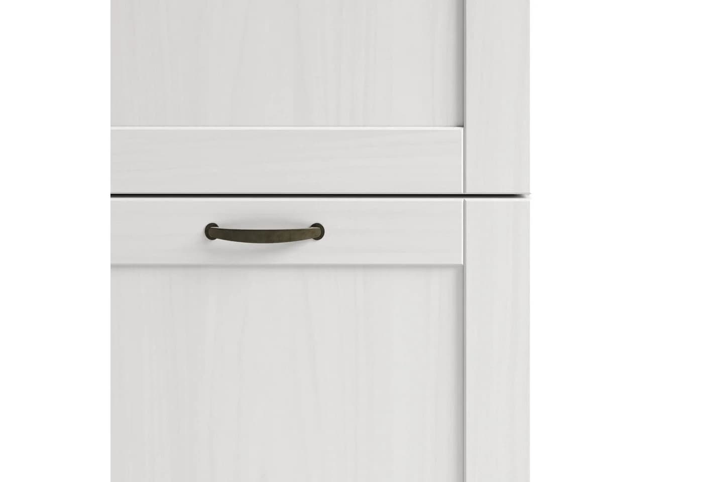 Unterschrank HOME AFFAIRE Teramo Weiß/Honig Massivholz - Bild 5