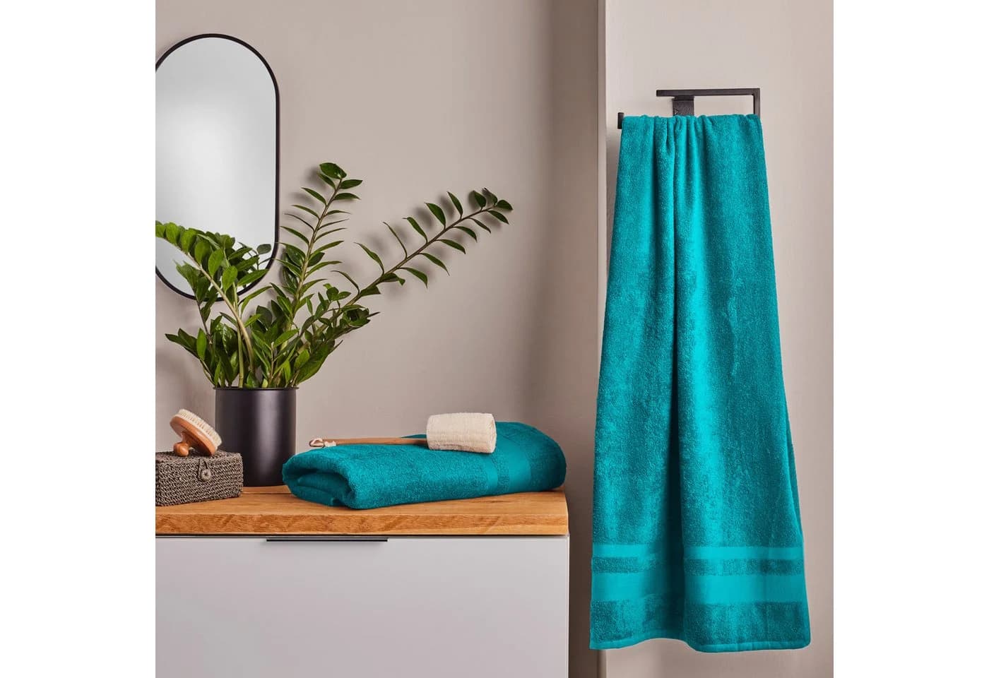 OTTO home Saunatuch Vanessa 2er Set 80x200cm Baumwolle