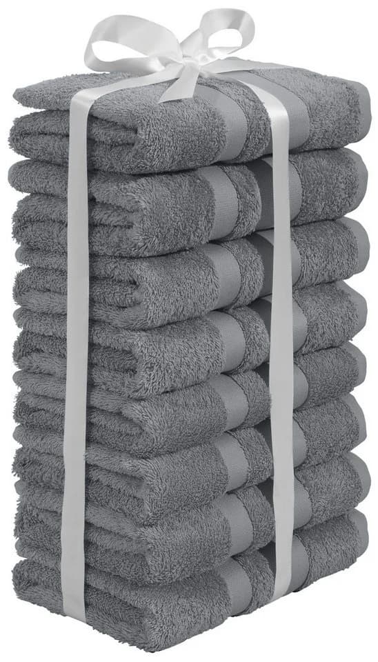 OTTO home Handtücher Vanessa Set 8-tlg. 50x100cm 100% Baumwolle - Bild 4