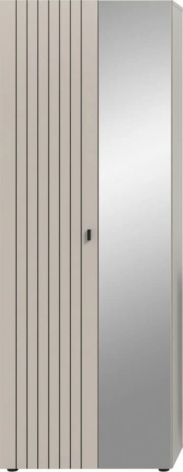 Garderobenschrank INOSIGN TATIO 192 cm Rillenoptik Spiegeltür - Bild 2