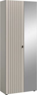 Garderobenschrank INOSIGN TATIO 192 cm Rillenoptik Spiegeltür Bild 3