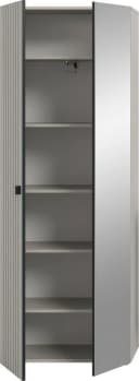 Garderobenschrank INOSIGN TATIO 192 cm Rillenoptik Spiegeltür Bild 4