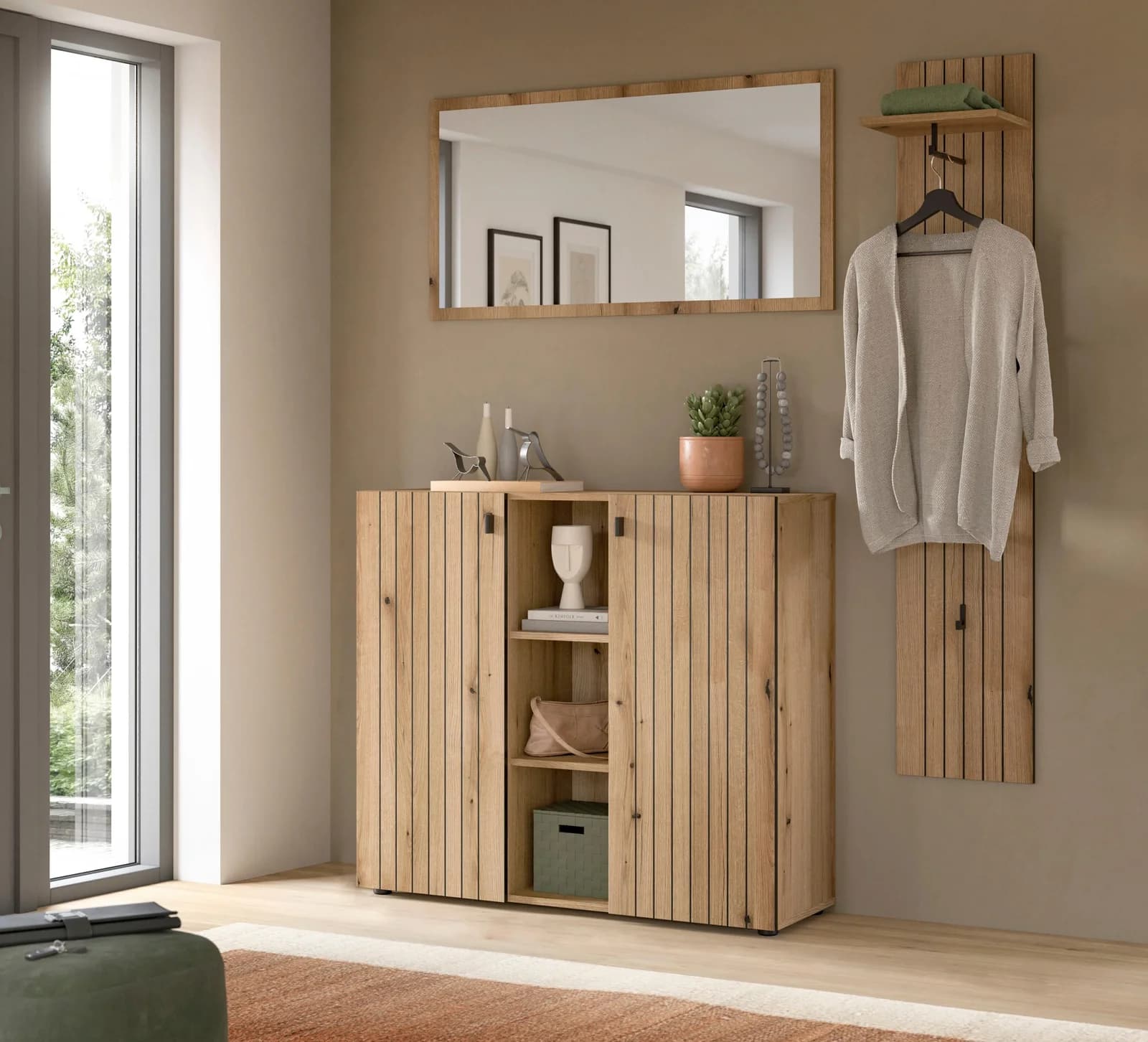 Garderoben-Set INOSIGN TATIO 3-tlg. Garderobenkombination Holzwerkstoff
