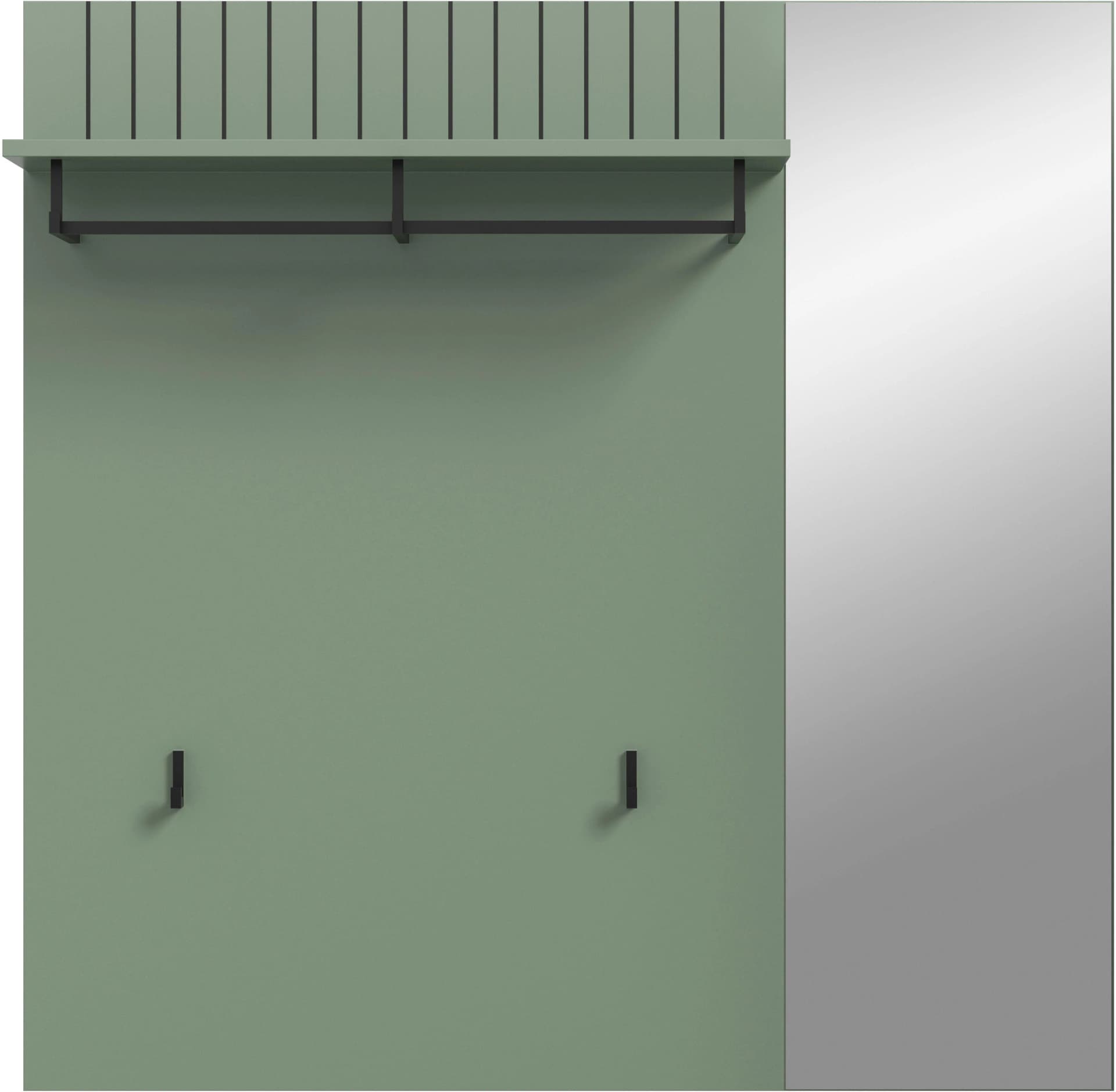 Garderobenpaneel INOSIGN 'TATIO' Smoke Green Nachbildung