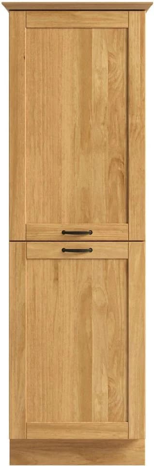 HOME AFFAIRE Vorratsschrank Teramo Massivholz Kiefer Natur