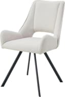 Home Affaire Esszimmerstuhl Brandon 2er Set schwarz matt creme Bild 4