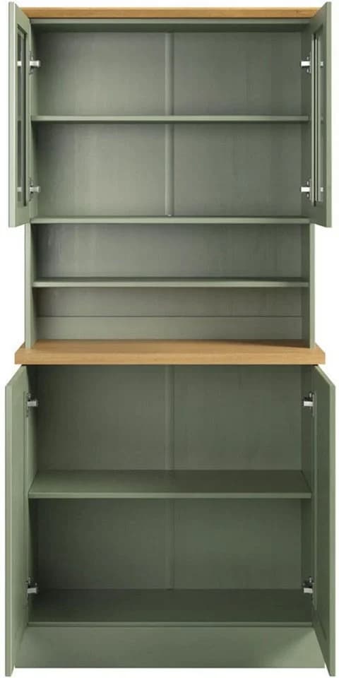 Küchenbuffet Teramo Massivholz Kiefer Bügelgriff - Bild 4