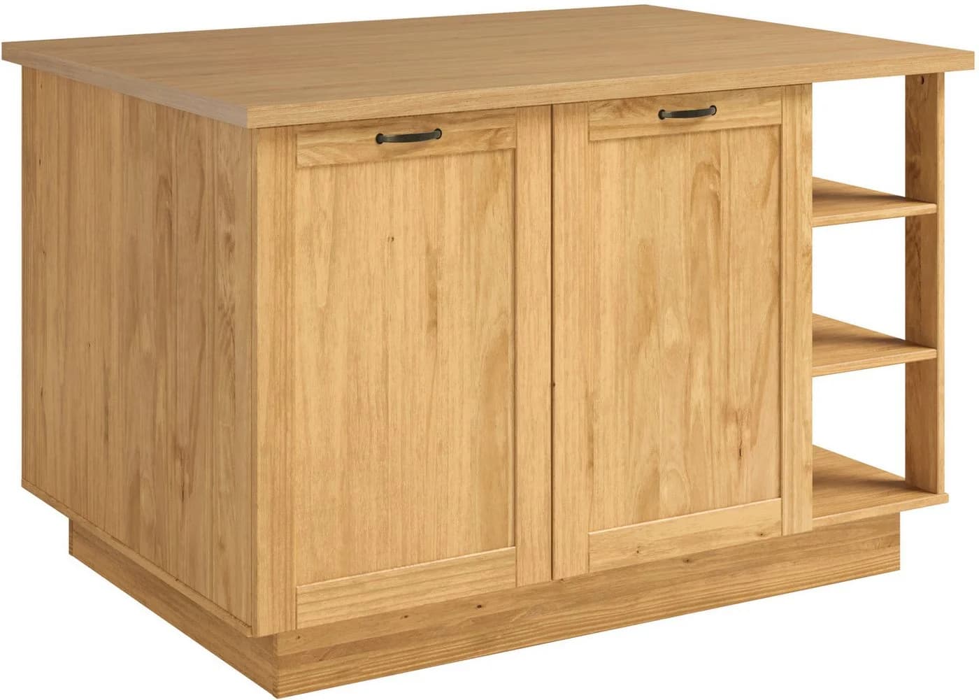 Home affaire Kücheninsel Teramo Breite 130 cm 4 Türen 3 offene Fächer - Bild 2
