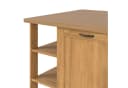 Home affaire Kücheninsel Teramo Breite 130 cm 4 Türen 3 offene Fächer Bild 5