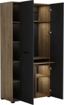 Computerschrank OTTO HOME Moid Schwarz mit Tastaturauszug Bild 3