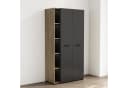Computerschrank OTTO HOME Moid Schwarz mit Tastaturauszug Bild 5