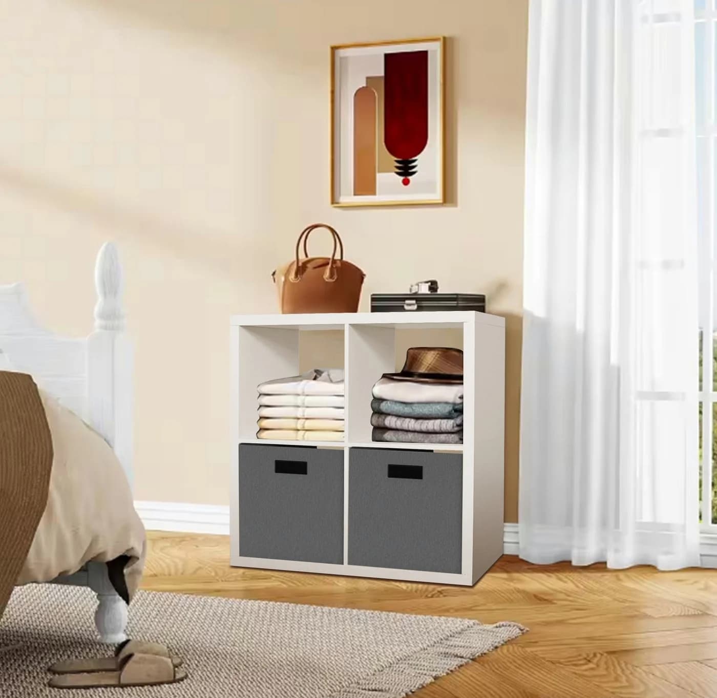 Bücherregal OTTO HOME Izola Raumteiler Weiß - Bild 3