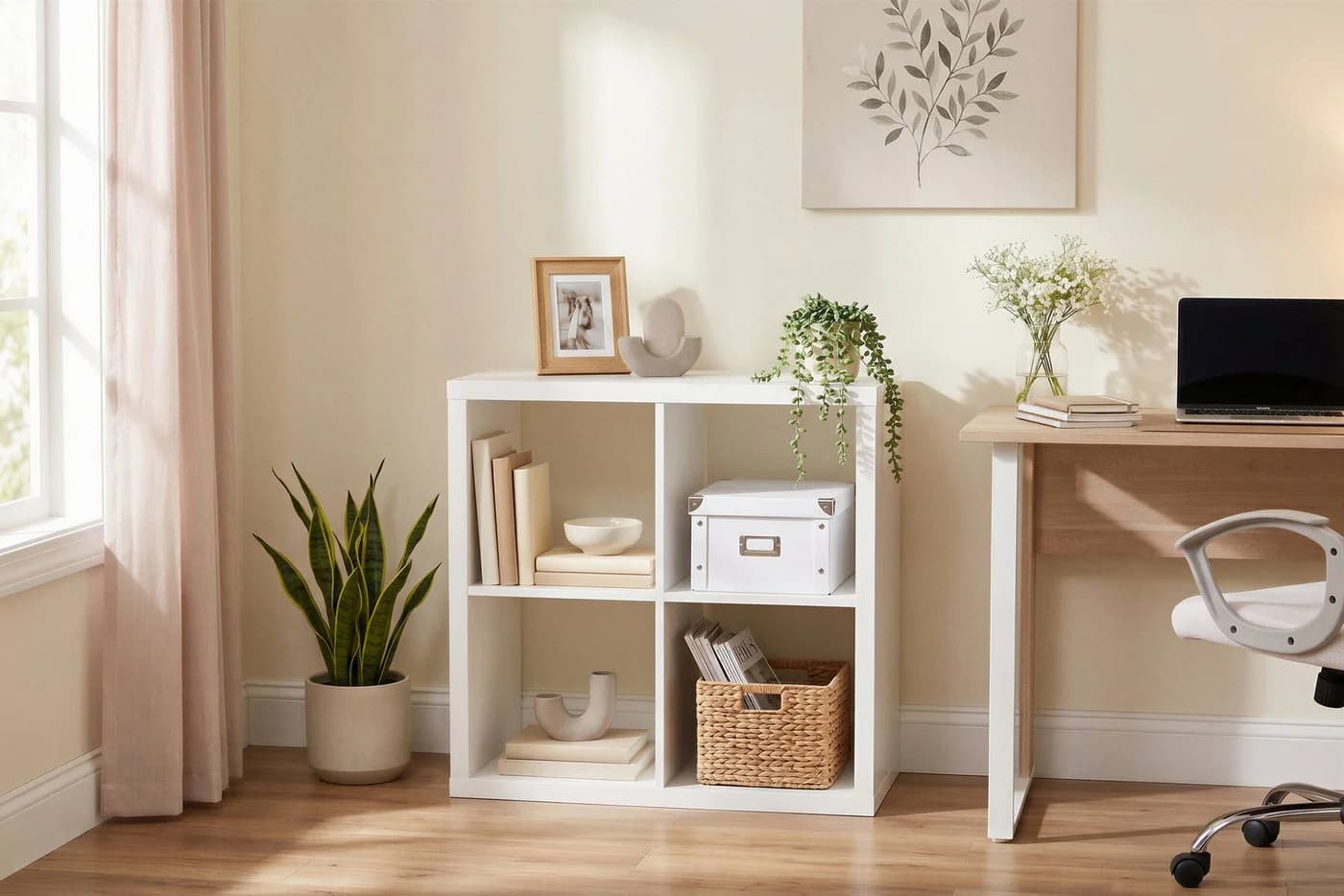 Bücherregal OTTO HOME Izola Raumteiler Weiß - Bild 4