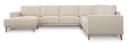 Wohnlandschaft OTTO HOME Oland Skandi Chenille-Stoff Beige U-Form Bild 1