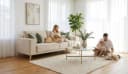 OTTO HOME 3-Sitzer Sofa Oland Skandi Wellenunterfederung Bild 2