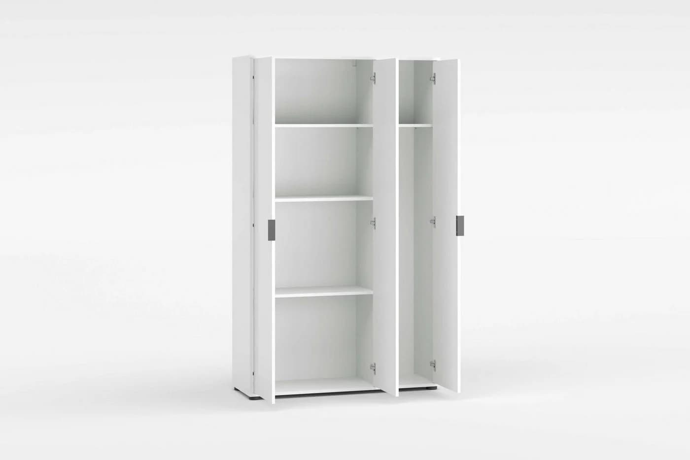 Mehrzweckschrank INOSIGN Stauraumschrank Weiß Hochglanz - Bild 3