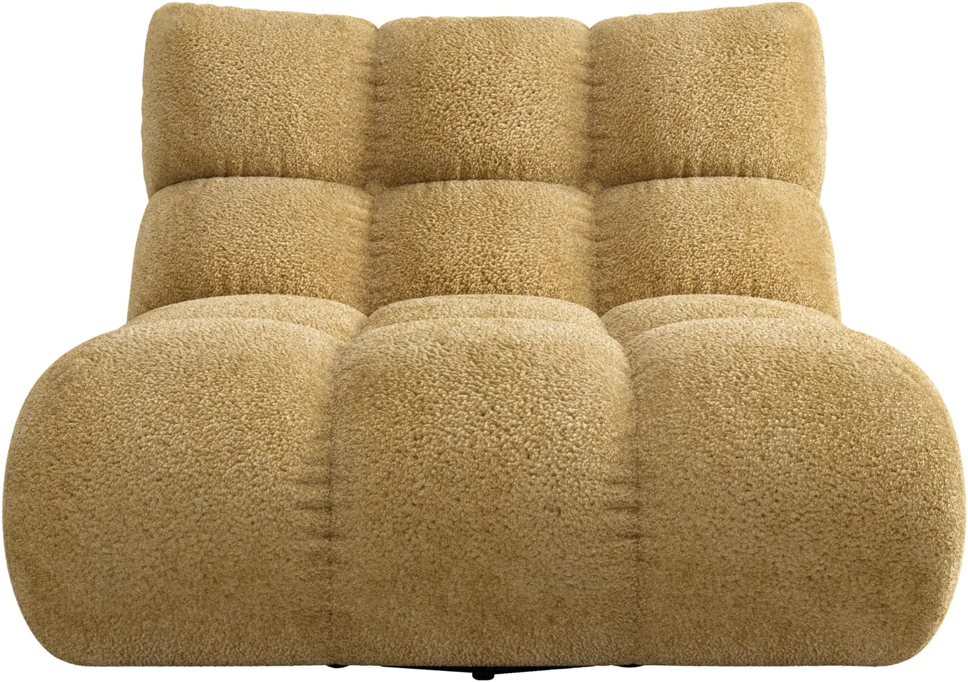 1,5-Sitzer Sofa im Landhausstil in Butterfarbe