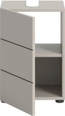 Welltime Waschbeckenunterschrank BIEL 38 cm 1 Tür 2 Fächer Kashmir Nachbildung Schwarz Bild 4