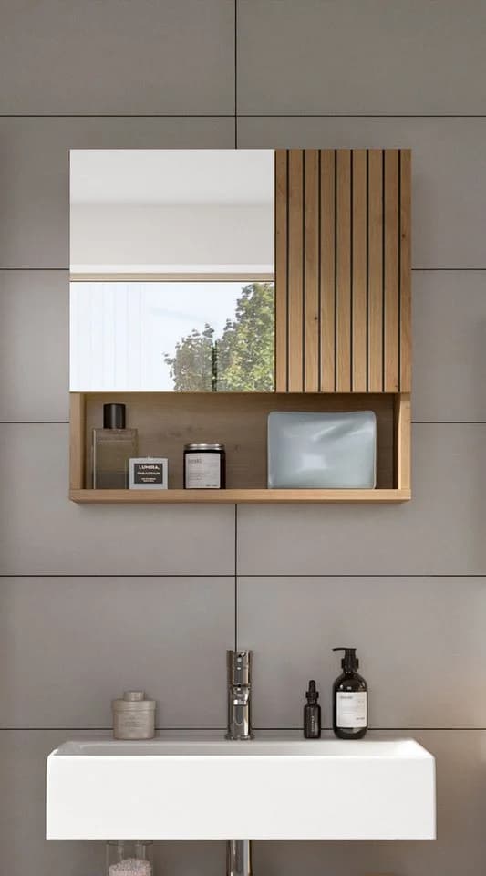 Welltime Spiegelschrank MANI Artisan Oak Nachbildung
