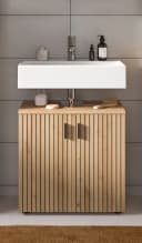 Waschbeckenunterschrank Welltime Mani Artisan Oak 60cm Bild 1